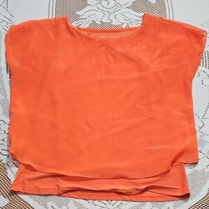 Cato Pumpkin Orange Women's Blouse